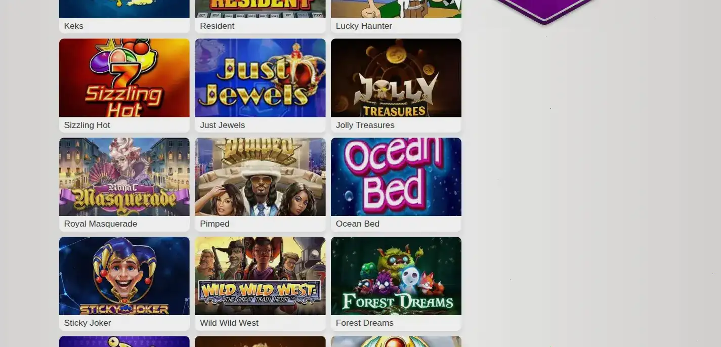 Демонстрация игрового процесса в слоты